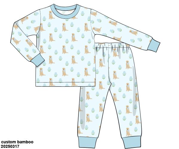 Floral Golden Bamboo set