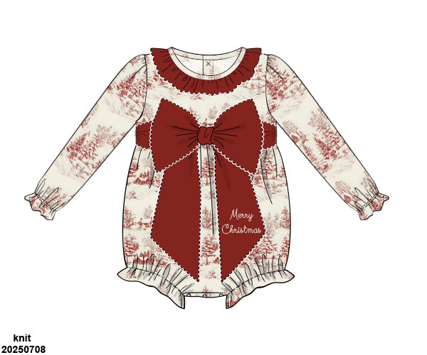 Christmas Vintage Toile