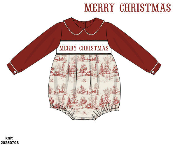 Christmas Vintage Toile