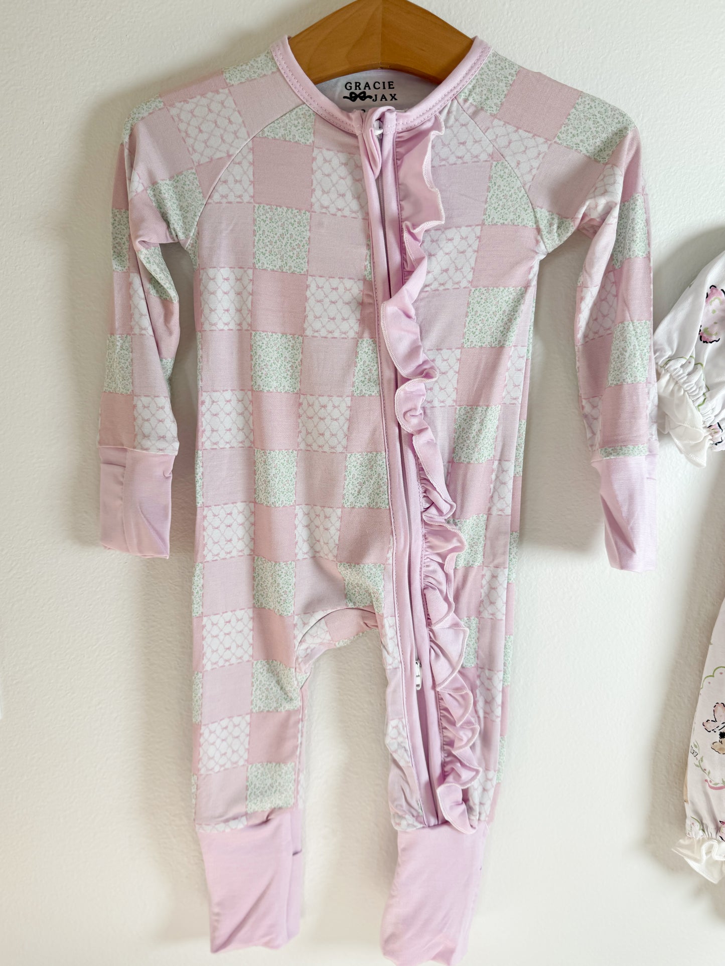 patchwork bamboo zippy