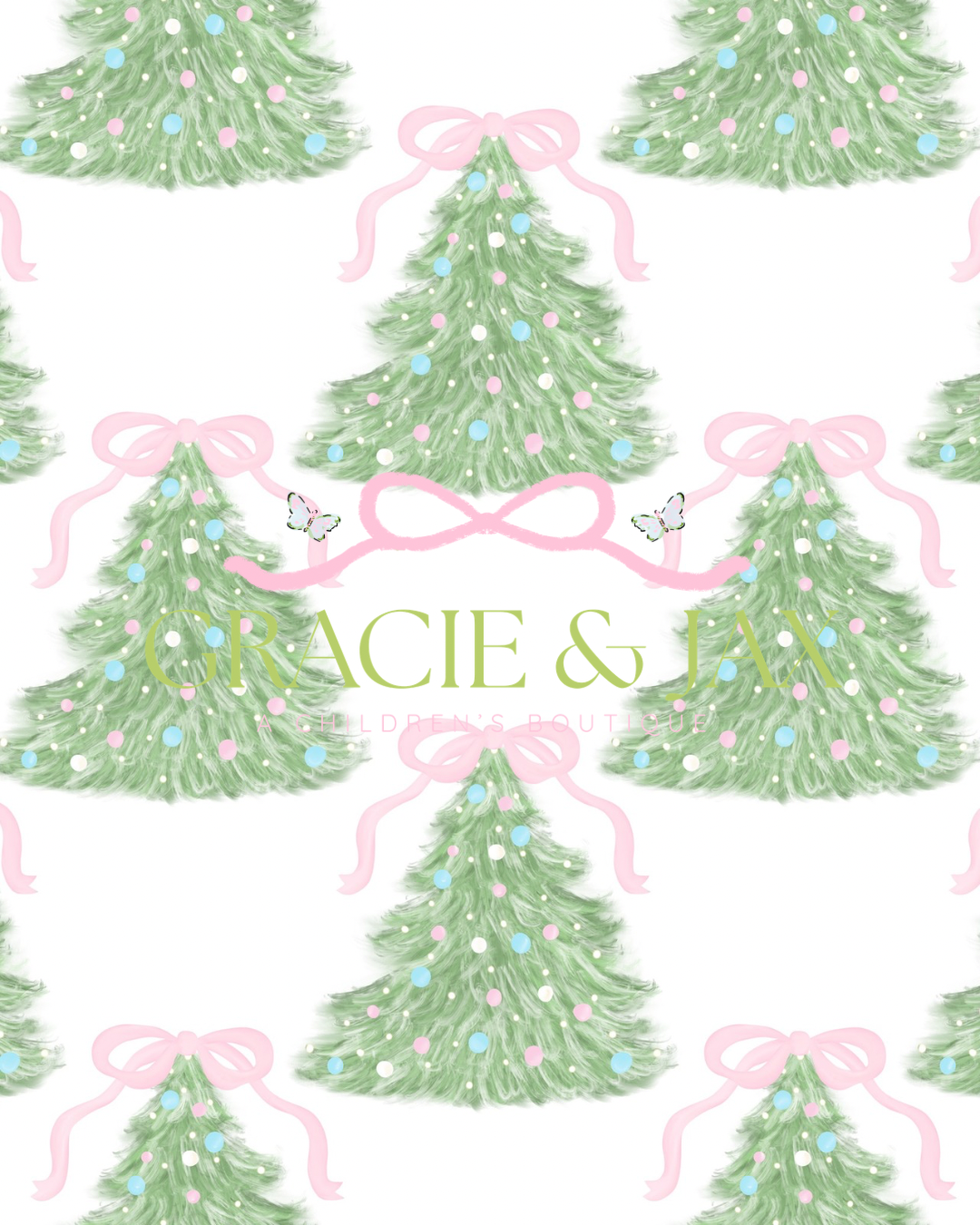 Christmas Tree Bamboo two piece set (ETA Nov)