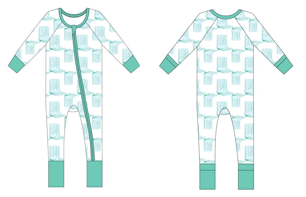 Boy Boots Bamboo Zippy