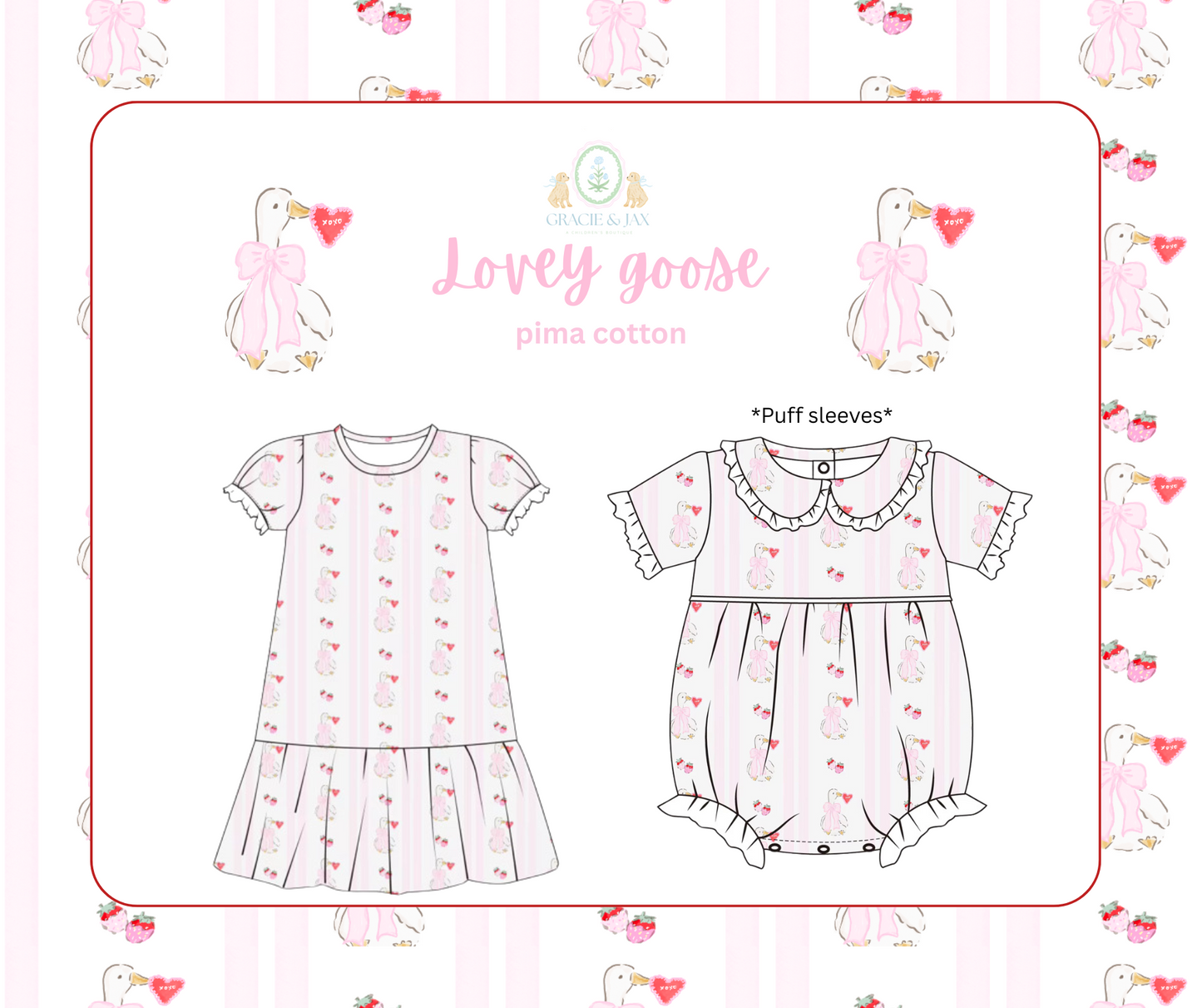 Lovey Goose Pima Cotton Bubble