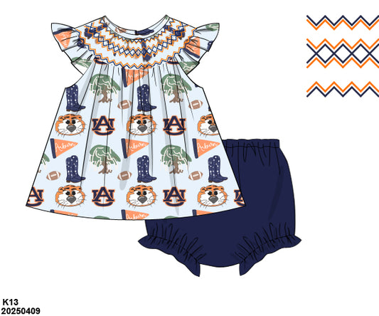 Auburn Girl's Diaper Set (EXTRAS)