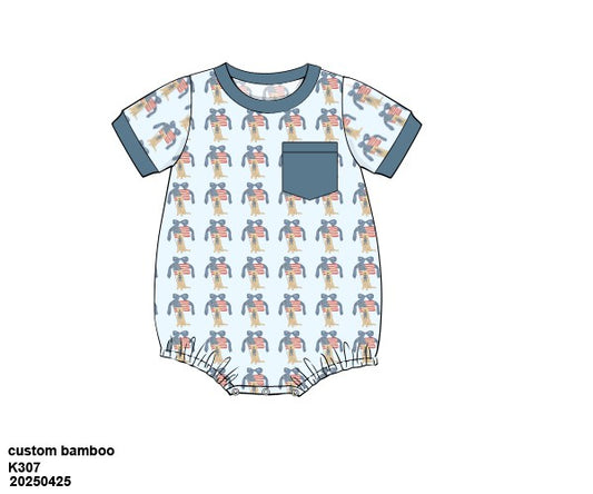 Patriotic Golden Bubble (Boys)