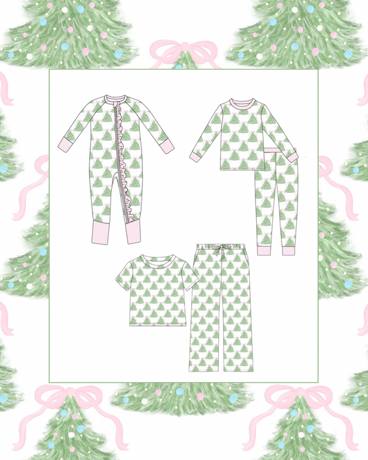Christmas Tree Bamboo Zippy (ETA Nov)