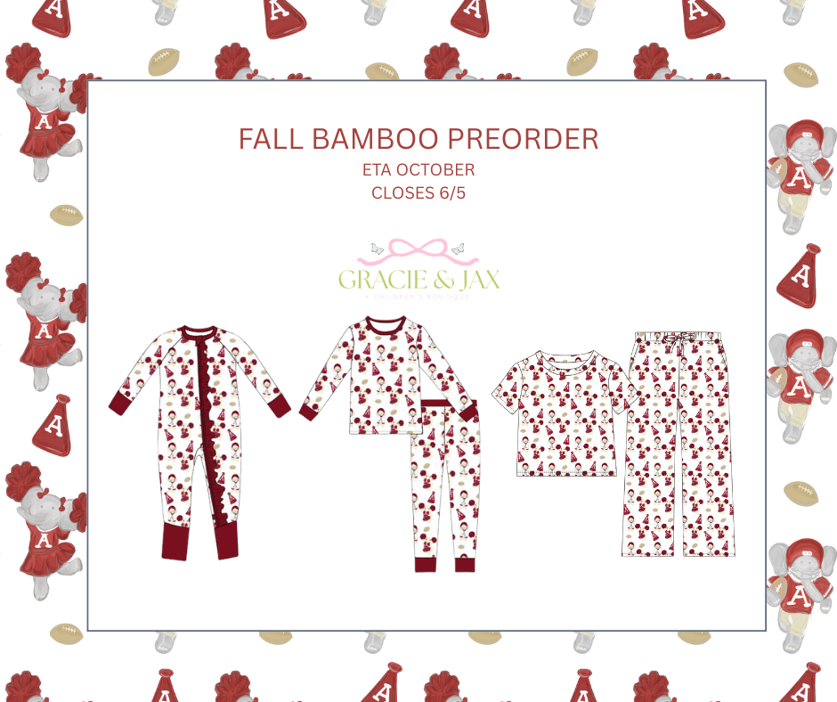 GIRL'S Bamboo SET (ETA OCTOBER)