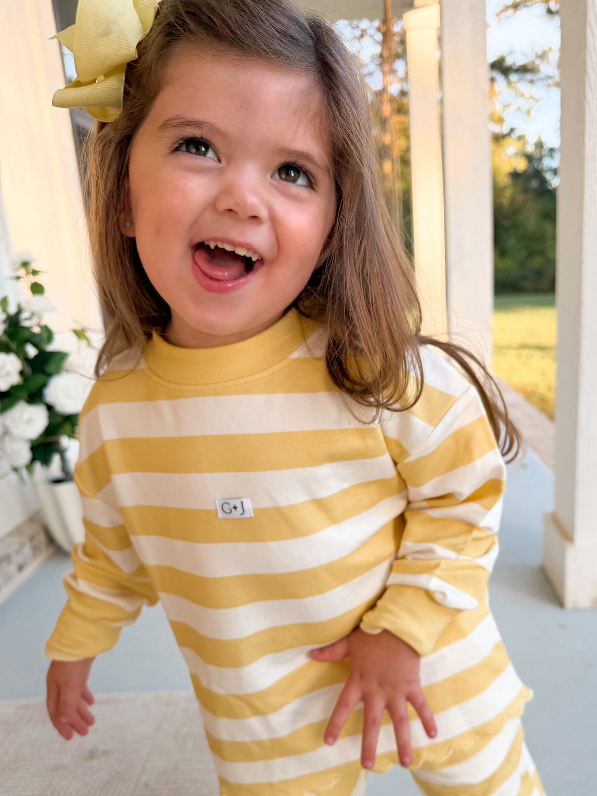 Mom & Me Yellow Stripe Set (ETA JAN)