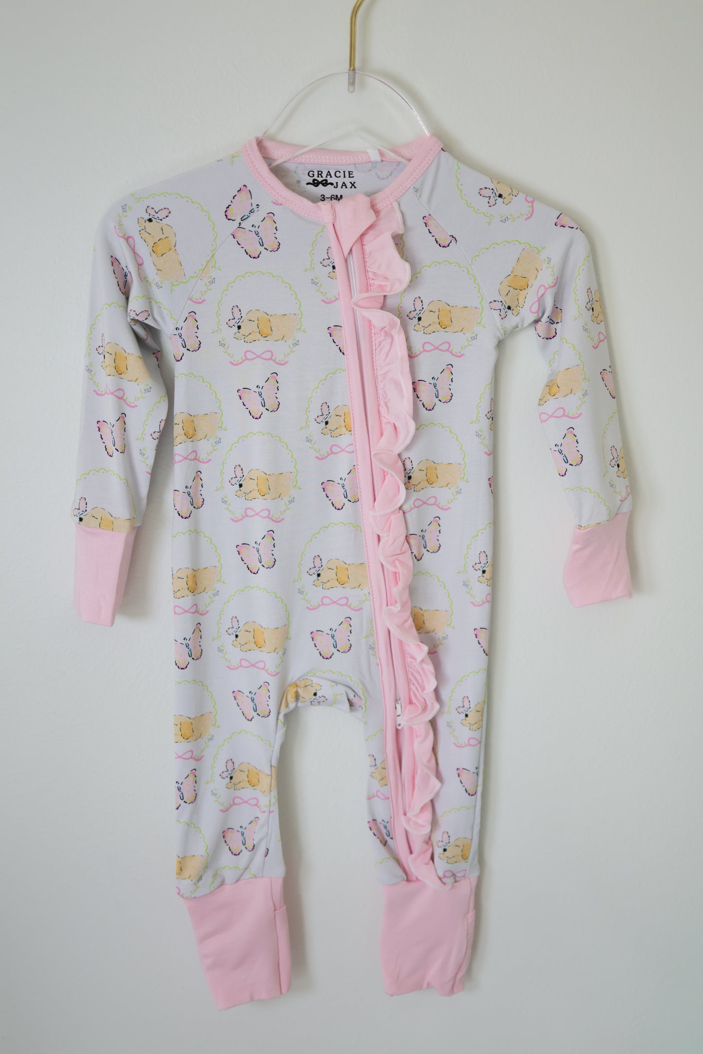 butterfly kisses bamboo zippy