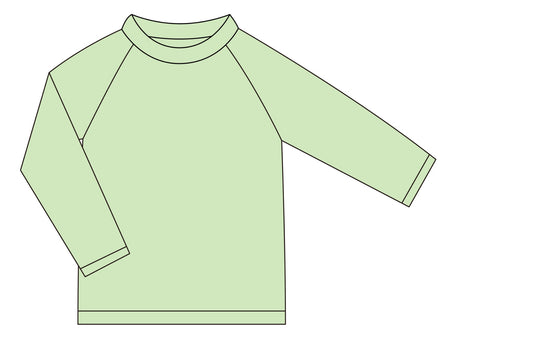 Green rash guard (eta July)