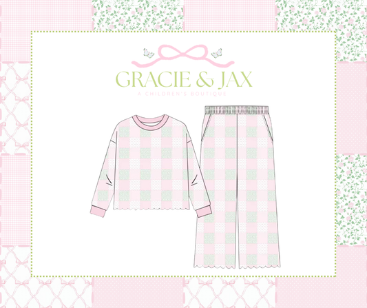 Preppy Patchwork Set