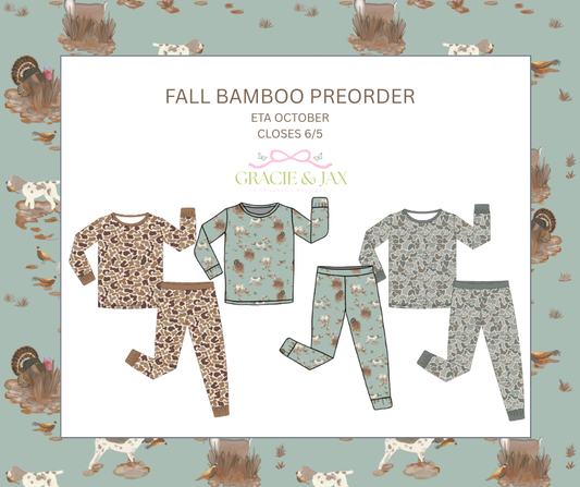 BOY'S Bamboo SET (ETA OCTOBER)