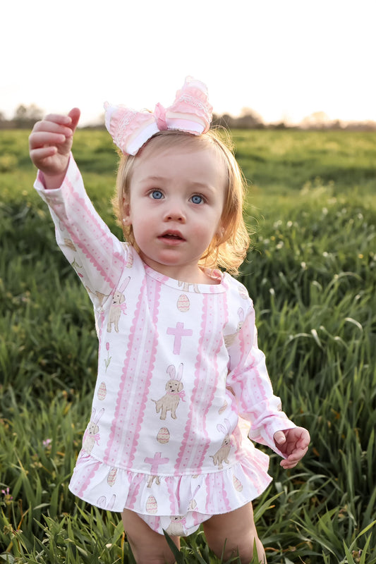 Easter Pups Diaper Set