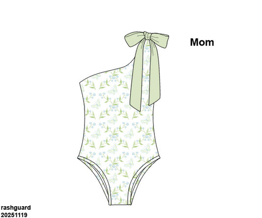 Hydrangeas and butterflies MOM swim (eta June)