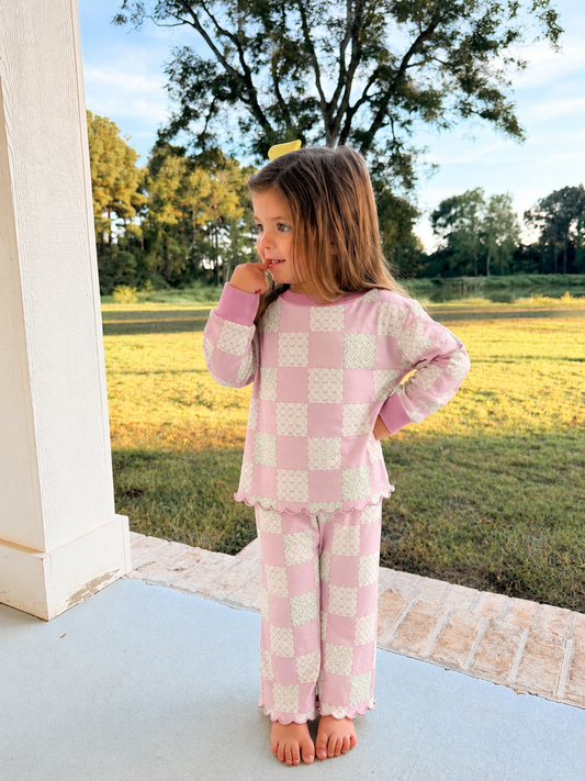 Preppy Patchwork Mom & Me Set (ETA Jan)