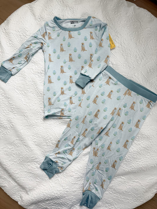Floral Golden Bamboo set