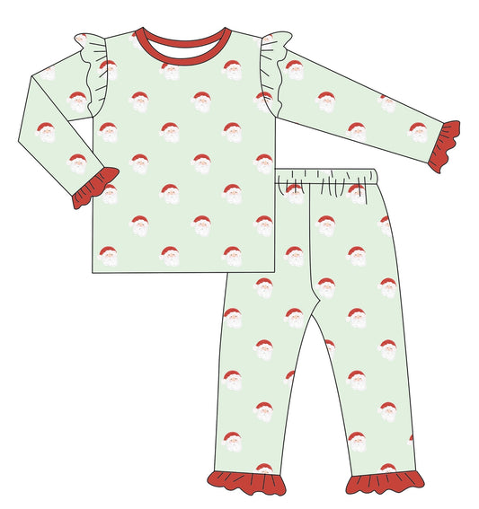 SANTA GIRLS PANT SET