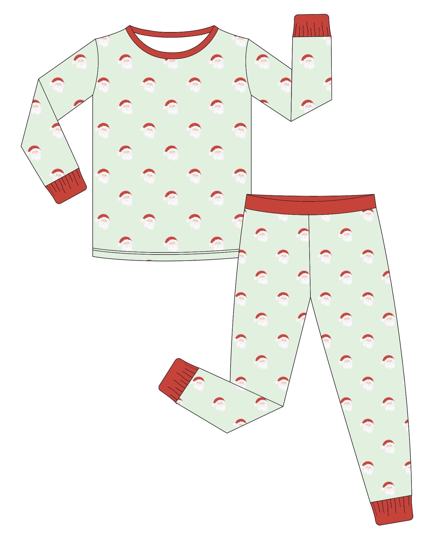 SANTA BOY PANT SET