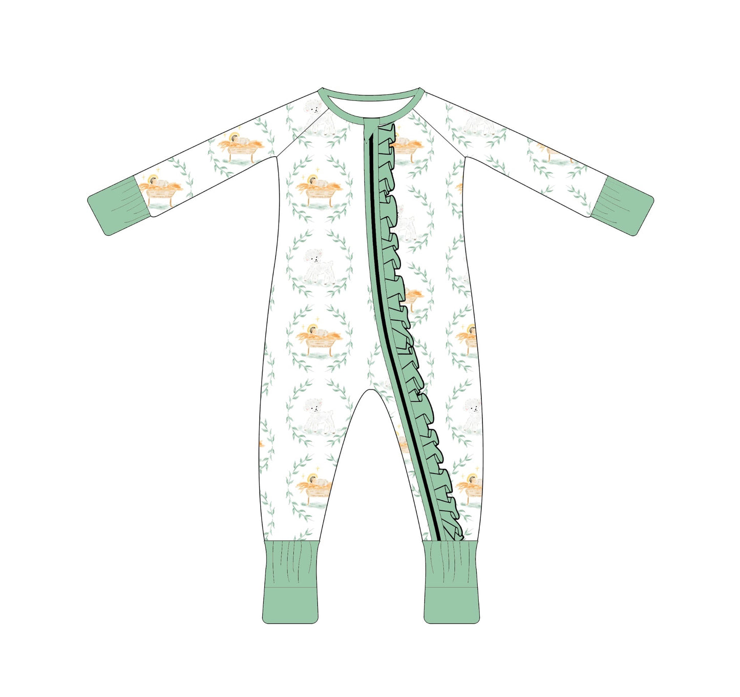 NATIVITY - GIRLS ZIPPY