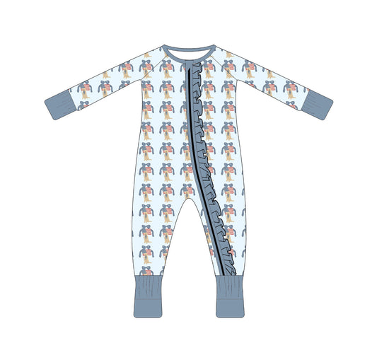 Patriotic Golden Zippy (Girls)