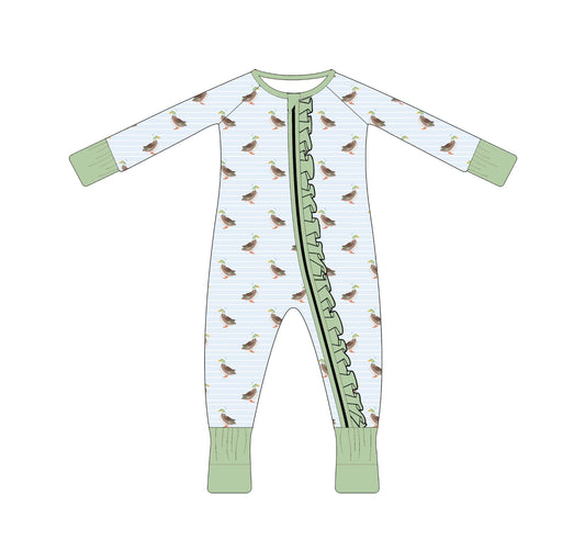 CHRISTMAS MALLARDS GIRL ZIPPY