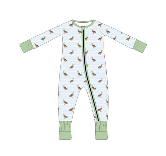 CHRISTMAS MALLARDS BOY ZIPPY