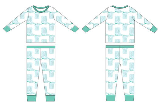 Boy Boots Bamboo set