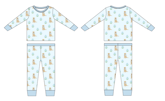 Floral Golden Bamboo set