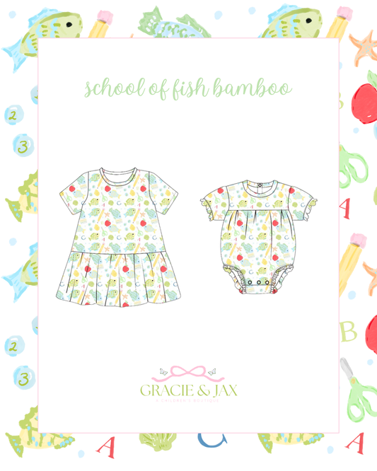School of Fish bamboo bubble